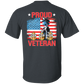 Proud Veteran FB 5.3 oz. T-Shirt