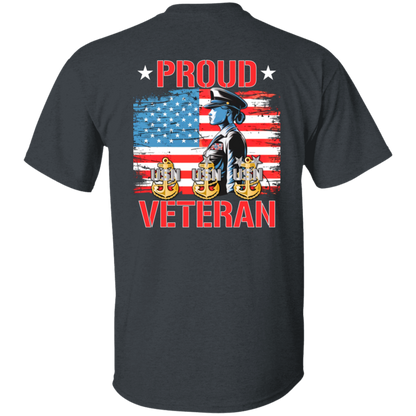 Proud Veteran FB 5.3 oz. T-Shirt