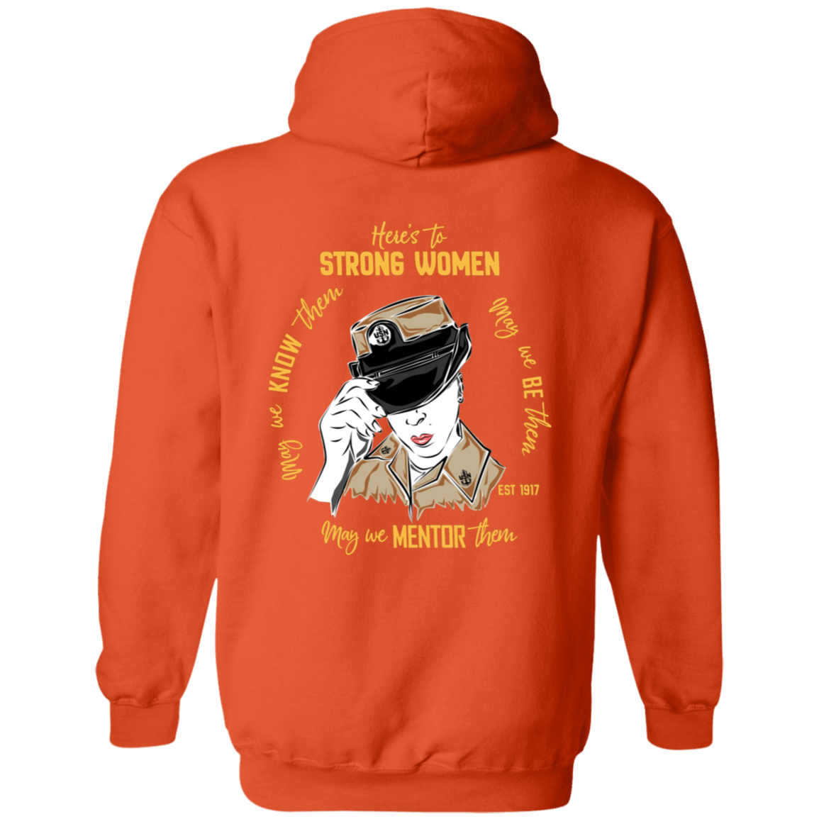 Strong Woman FB Pullover Hoodie