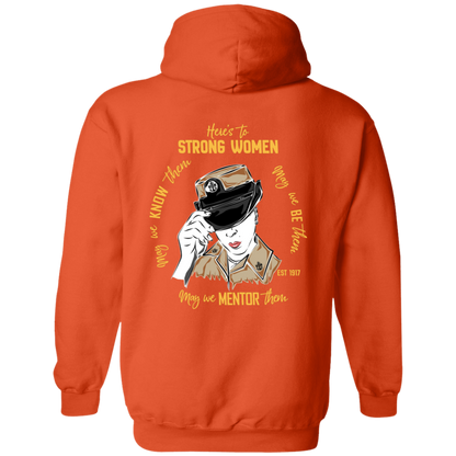 Strong Woman FB Pullover Hoodie