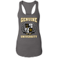 Genuine University Ladies Racerback Tank