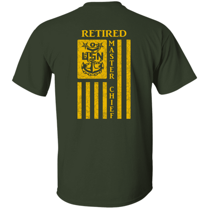 Retired Master Chief Flag FB T-Shirt