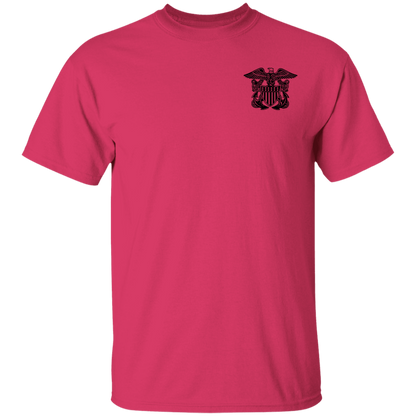 Navy Girl Officer FB 5.3 oz. T-Shirt