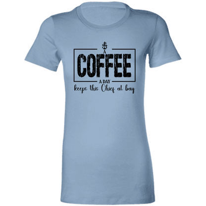 A Coffee a Day Ladies' Favorite T-Shirt