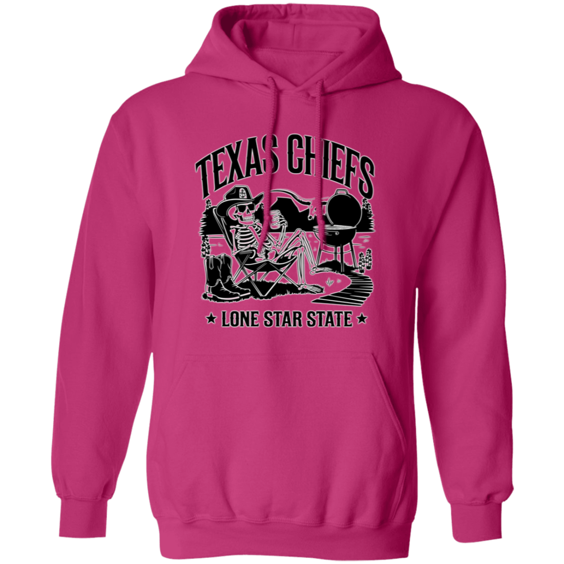 Lone Star State Texas Chiefs Pullover Hoodie