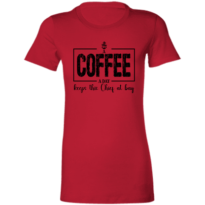 A Coffee a Day Ladies' Favorite T-Shirt