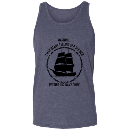 Retired Sea Stories Unisex Tank
