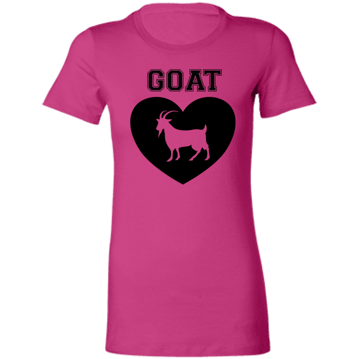 Goat Heart Ladies' Favorite T-Shirt