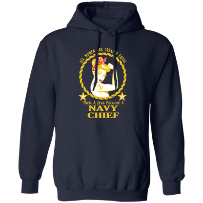 Navy Girl V2 Pullover Hoodie