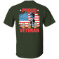 Proud Veteran FB 5.3 oz. T-Shirt