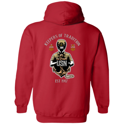 Keepers of Tradition W Zip Up Hooded Sweatshirt