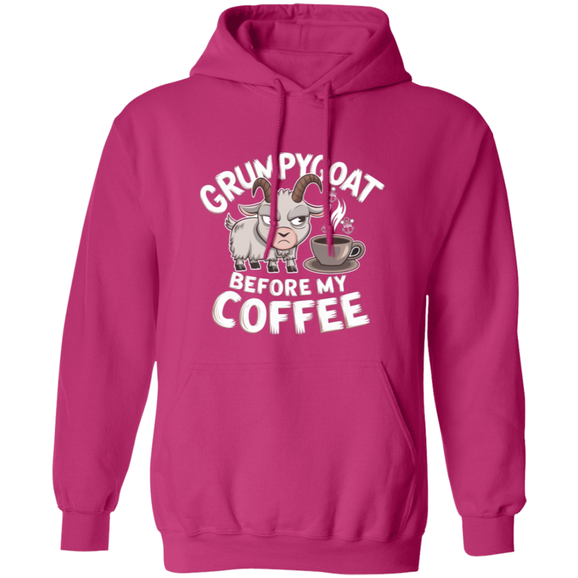 Grumpy Goat Pullover Hoodie