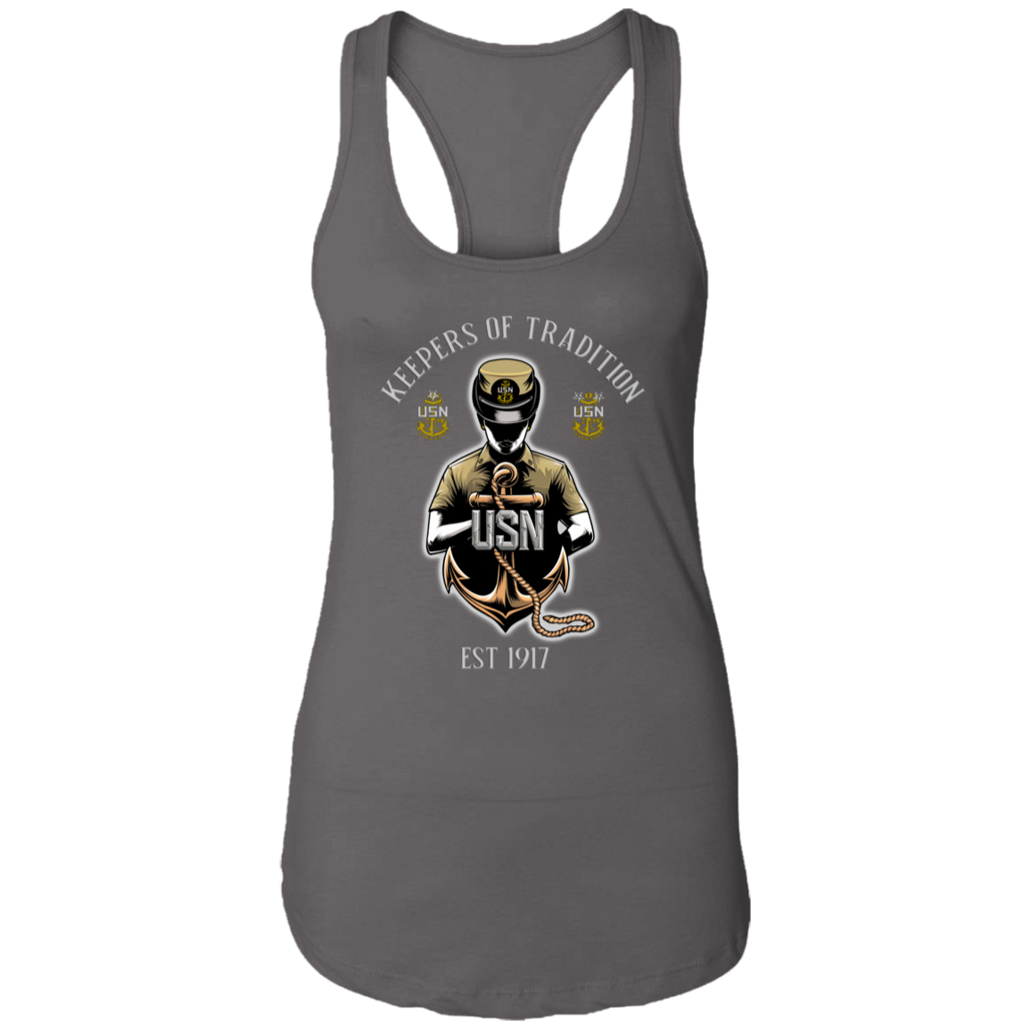 Keepers of Tradition W Ladies Racerback Tank