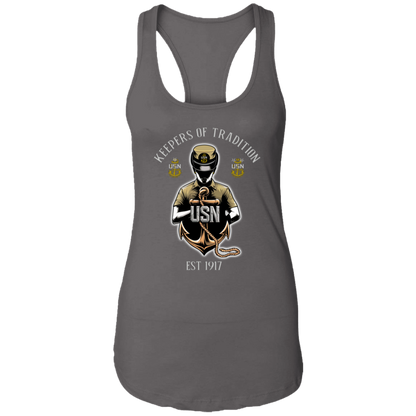 Keepers of Tradition W Ladies Racerback Tank