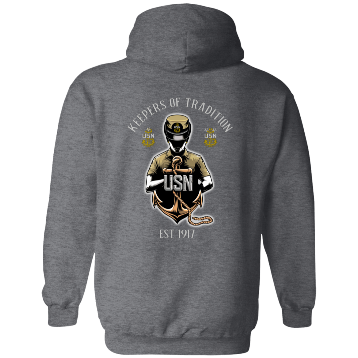 Keepers of Tradition W Zip Up Hooded Sweatshirt