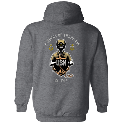 Keepers of Tradition W Zip Up Hooded Sweatshirt