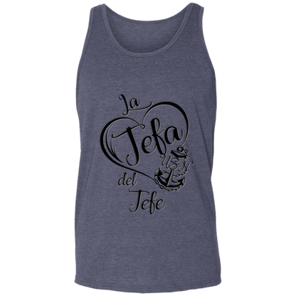 La Jefa del Jefe Unisex Tank