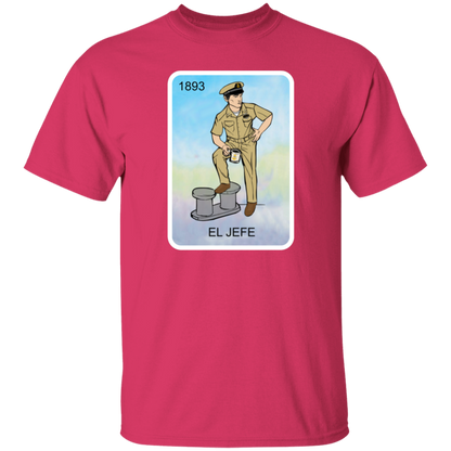 El Jefe Brown Shoe Card 5.3 oz. T-Shirt