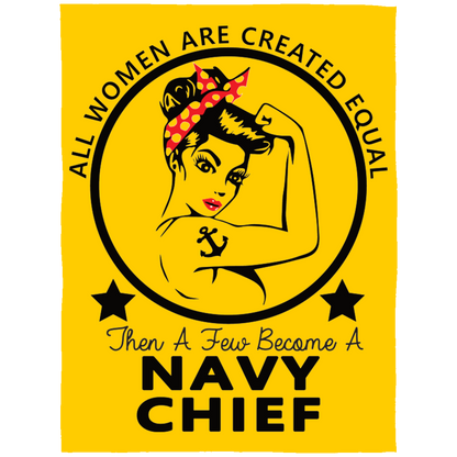 Navy Girl Fleece Blanket 60x80