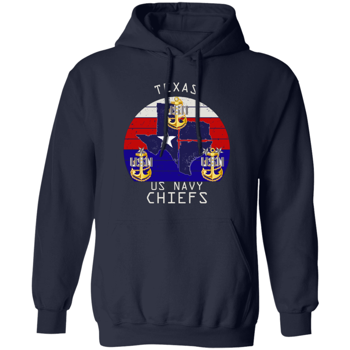 Texas Chiefs Pullover Hoodie