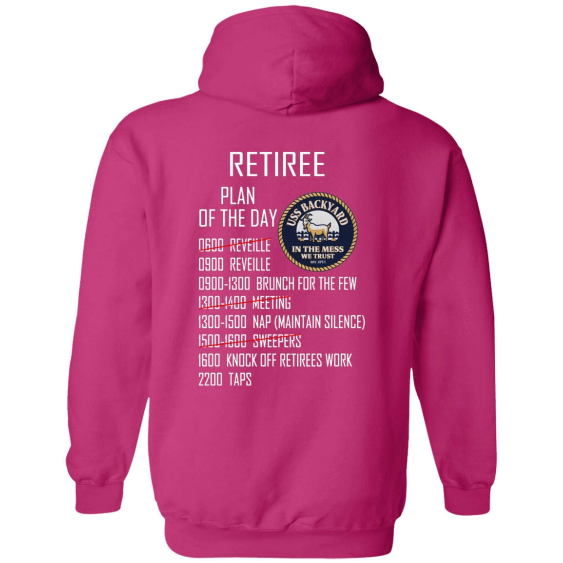 Retiree POD Pullover Hoodie