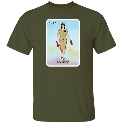 La Jefa Brown Shoe 5.3 oz. T-Shirt
