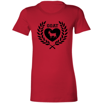 Goat Wreath Ladies' Favorite T-Shirt