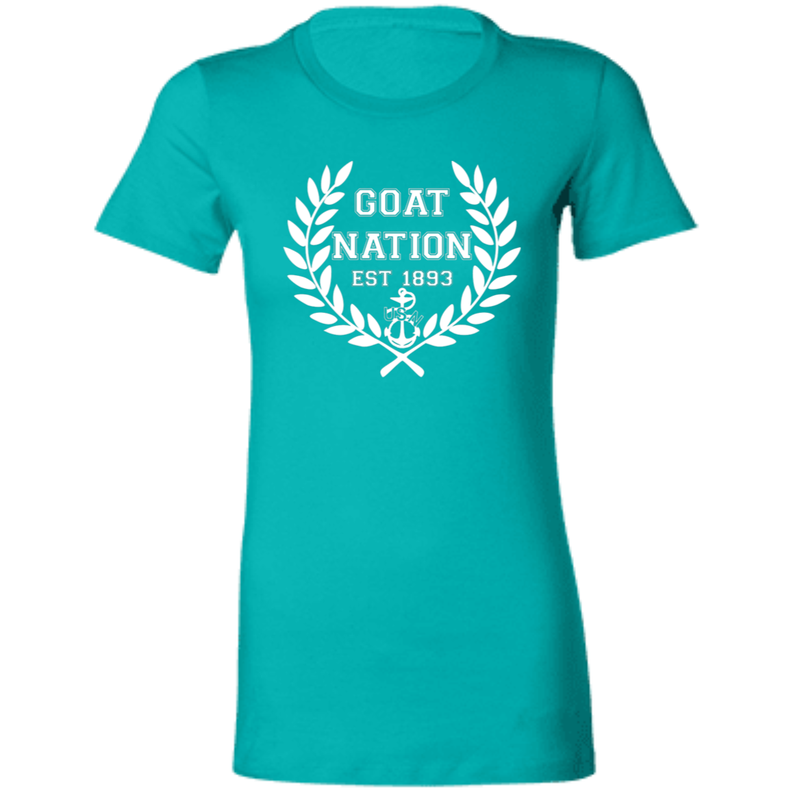 Goat Nation White Ladies' Favorite T-Shirt