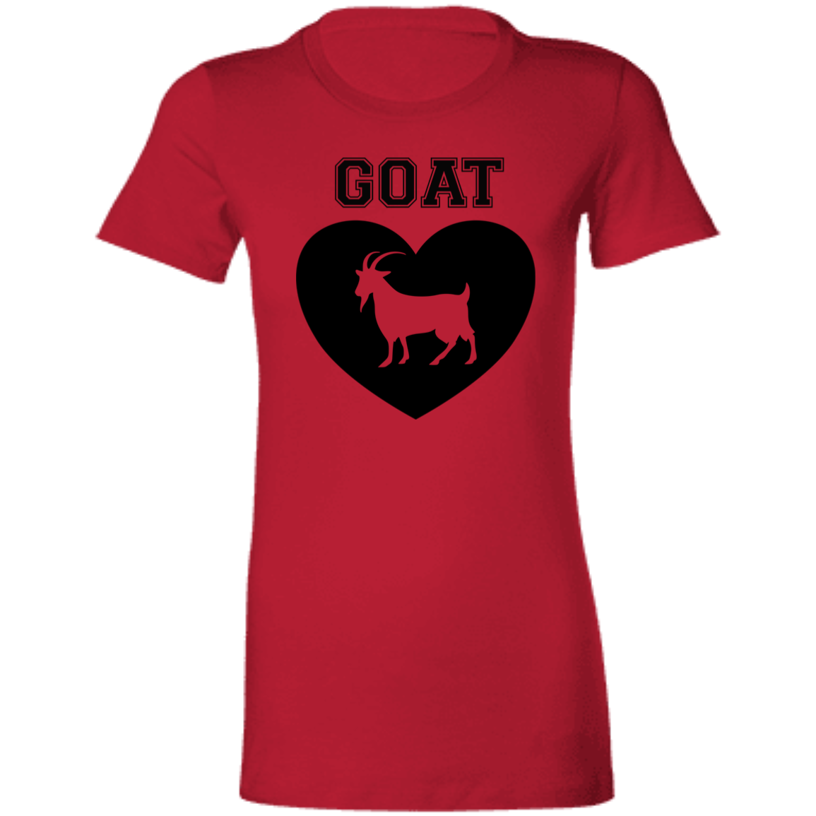 Goat Heart Ladies' Favorite T-Shirt