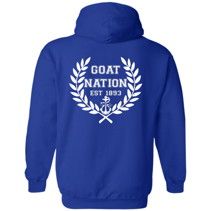 Goat Nation White FB Pullover Hoodie