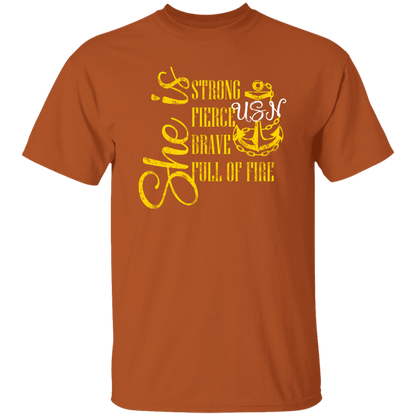She Is Gold 5.3 oz. T-Shirt