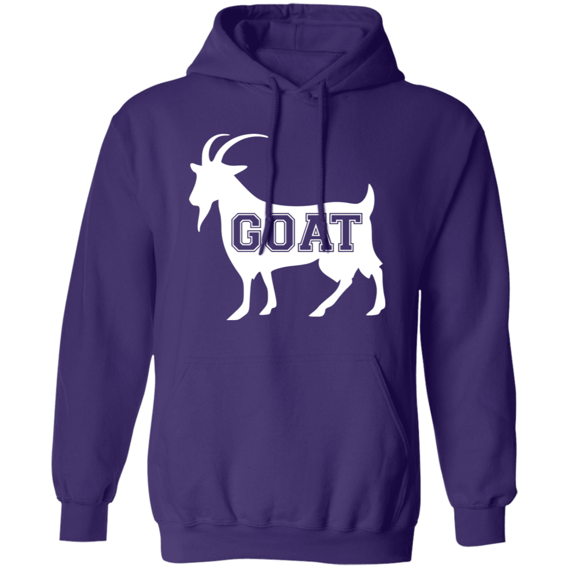 GOAT White Pullover Hoodie