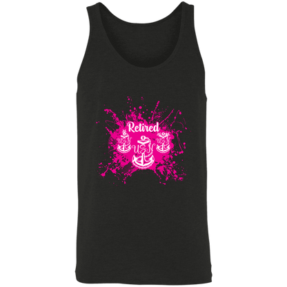 Retired Chief Pink Paint Unisex Tank