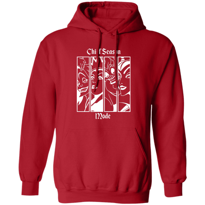 Wicked Mode White Pullover Hoodie