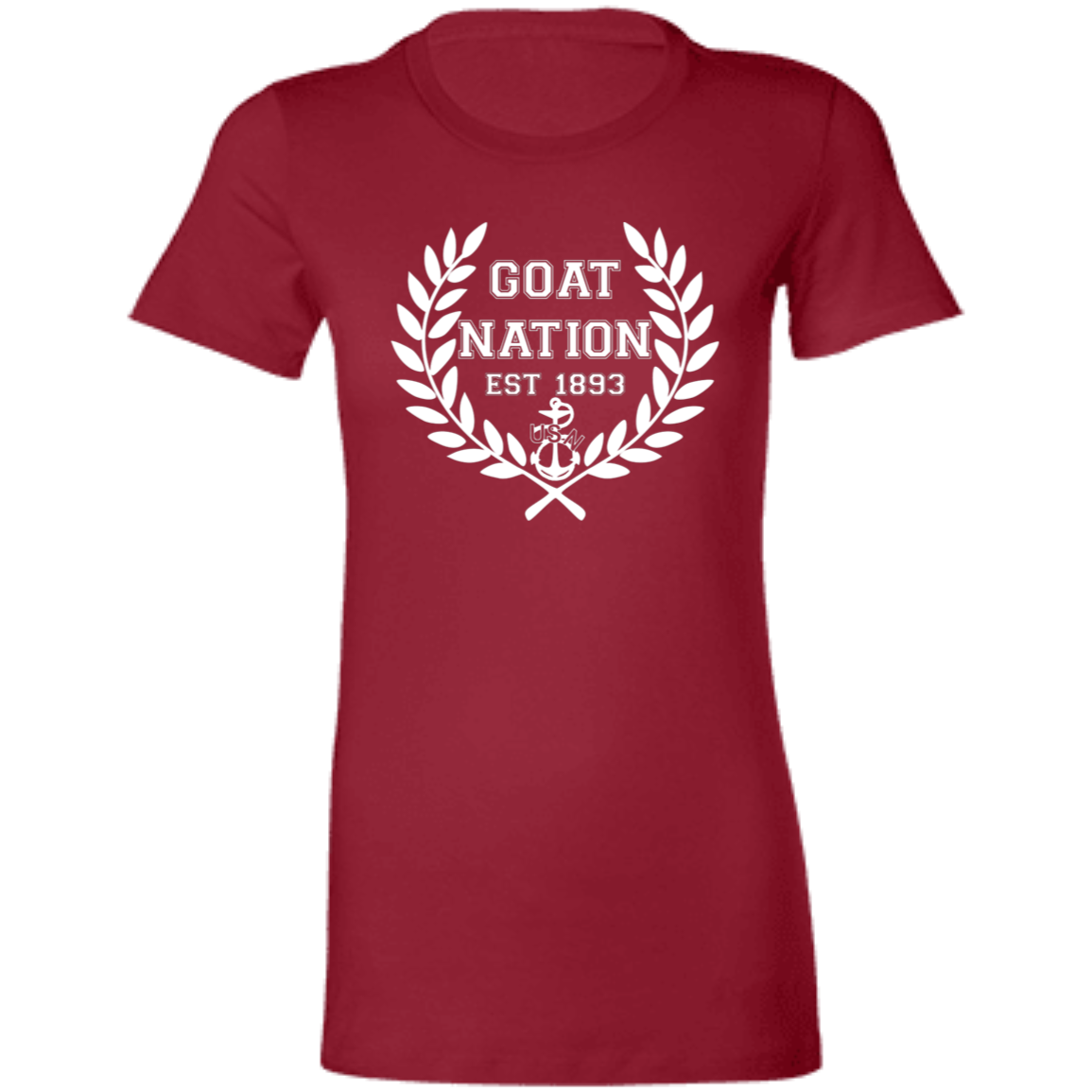 Goat Nation White Ladies' Favorite T-Shirt