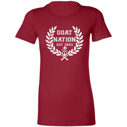 Goat Nation White Ladies' Favorite T-Shirt