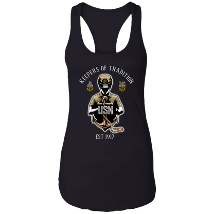 Keepers of Tradition W Ladies Racerback Tank