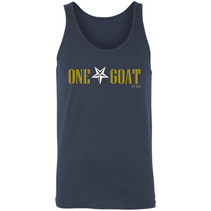 One Star Goat Gold Unisex Tank