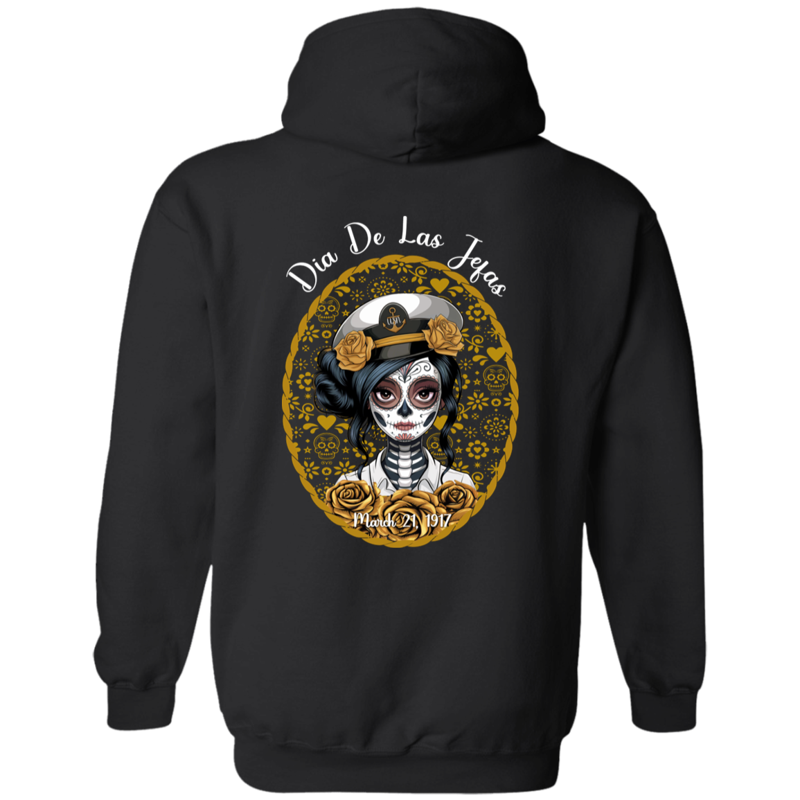 Dia De Las Jefas FB Pullover Hoodie