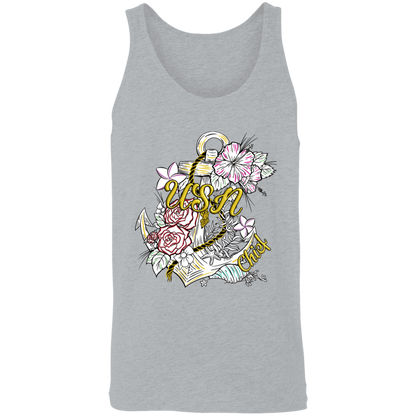 Wooden Anchor Unisex Tank
