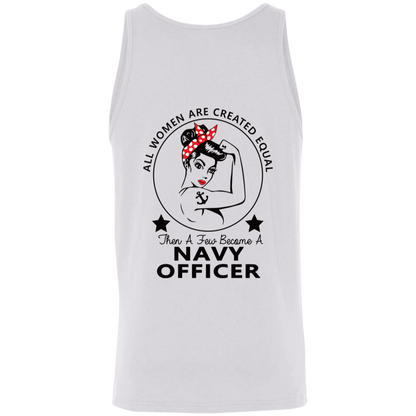 Navy Girl Officer FB Unisex Tank