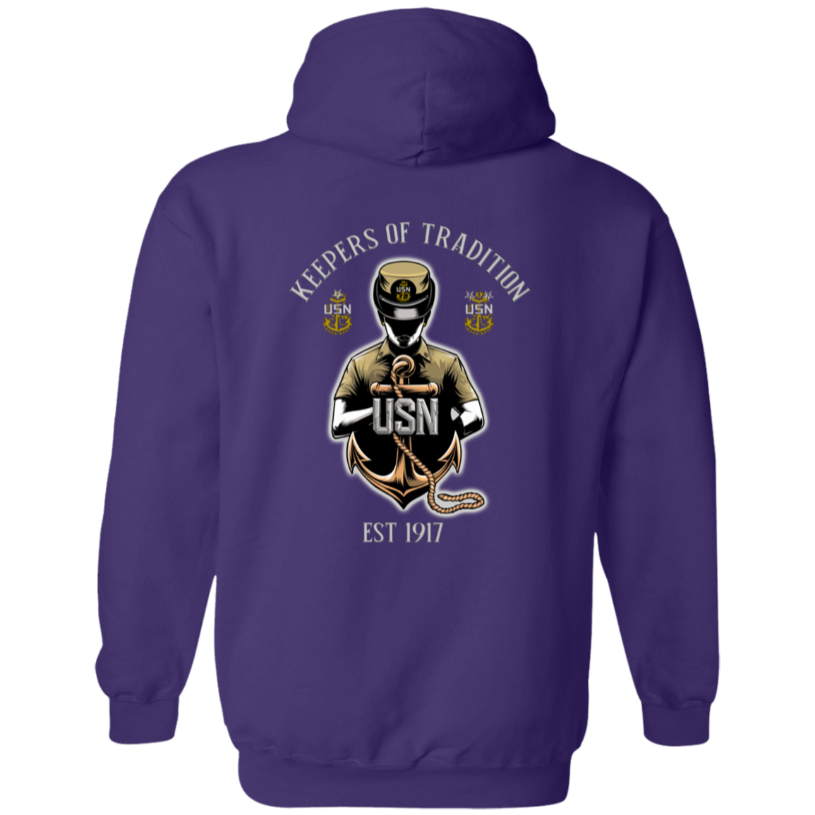 Keepers of Tradition W Zip Up Hooded Sweatshirt