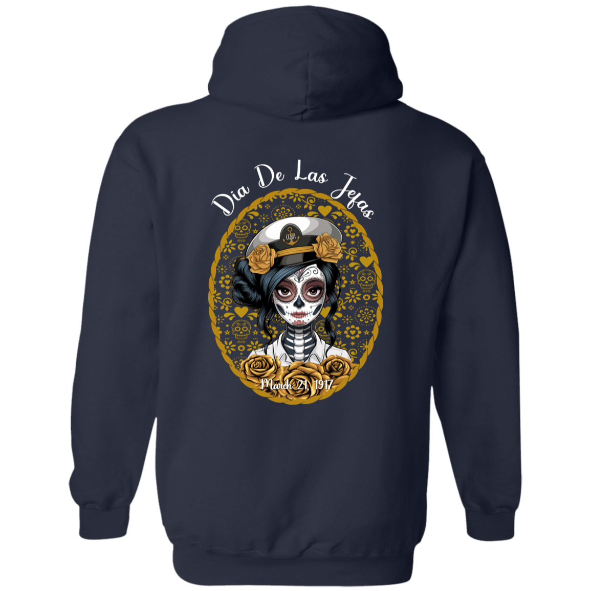 Dia De Las Jefas FB Pullover Hoodie