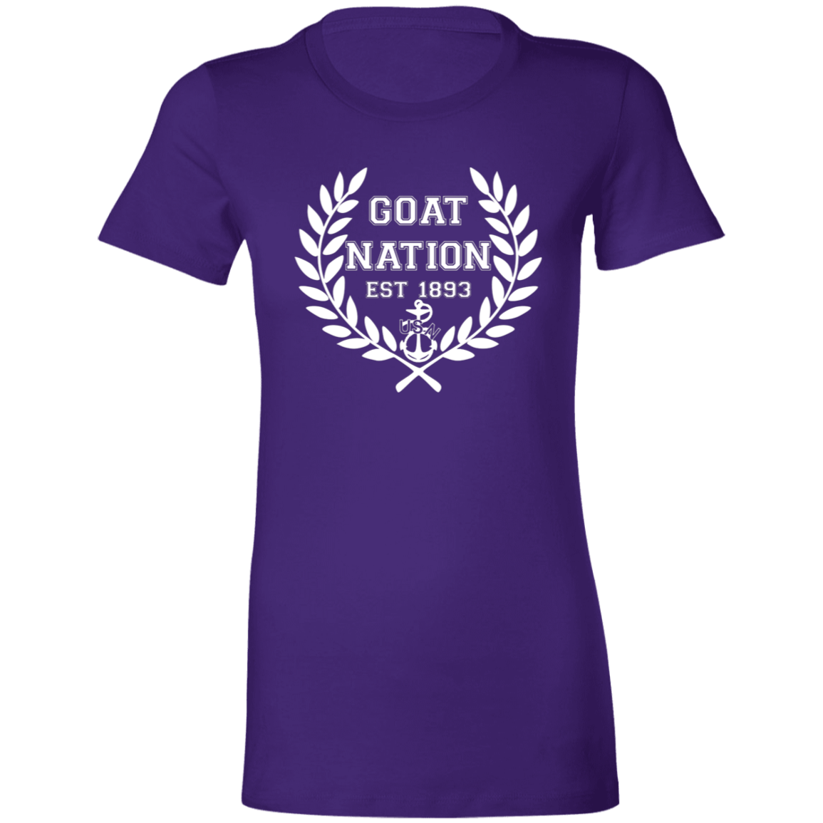 Goat Nation White Ladies' Favorite T-Shirt