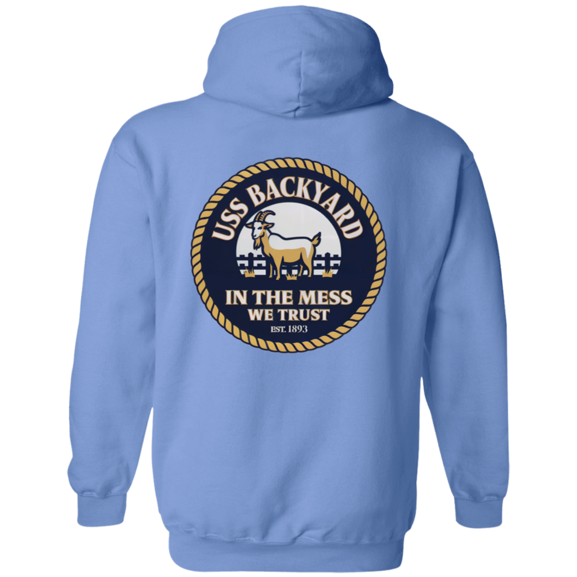 USS Backyard FB Pullover Hoodie