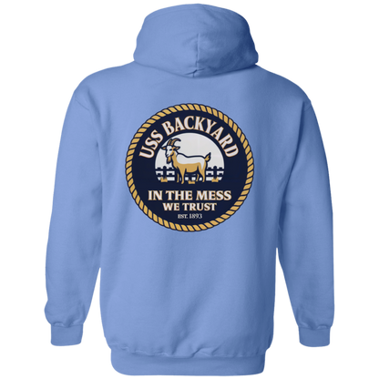 USS Backyard FB Pullover Hoodie