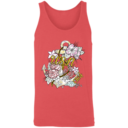 Wooden Anchor Unisex Tank