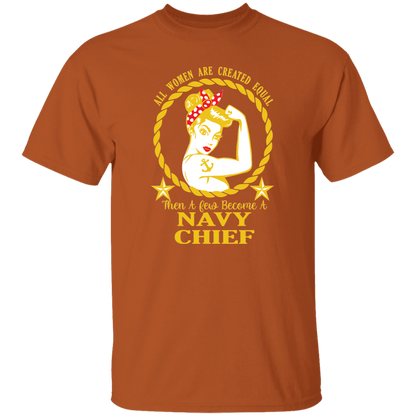Navy Girl V2 5.3 oz. T-Shirt