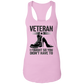 Veteran I Fought Ladies Racerback Tank