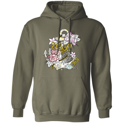 Wooden Anchor Pullover Hoodie